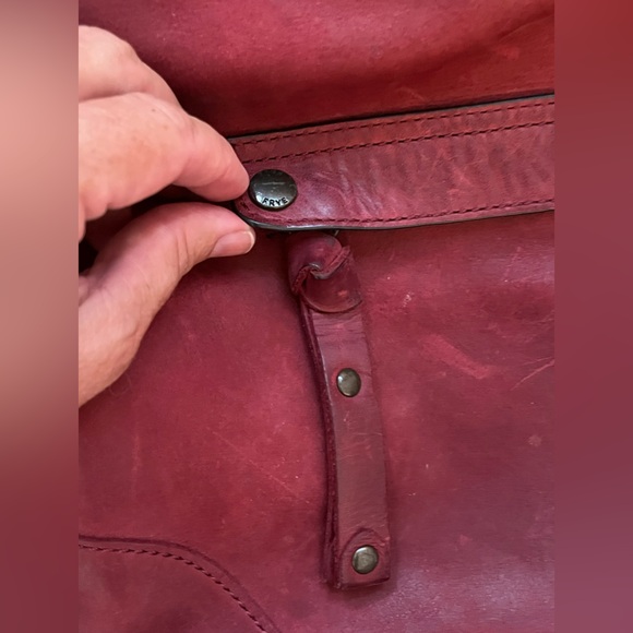 Frye Pink Leather Shoulder Bag - Picture 6 of 13